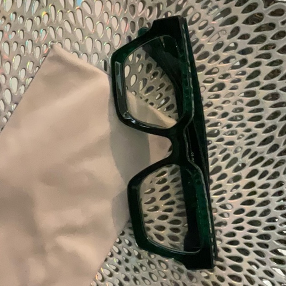 Oversized VISOONE Blue Light Blocking Glasses Rectangle Chic